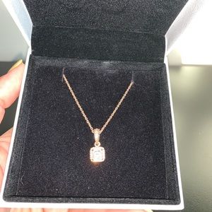Pandora Timeless Elegance Necklace in Rose Gold